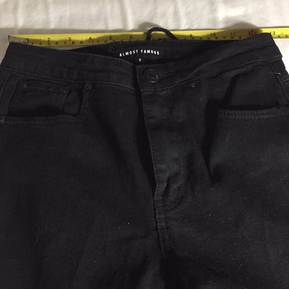 Almost Famous 70’s high rise bell bottom jeans - Picture 10 of 14